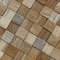 Ekena Millwork Ancient Boat Wood Mosaic Wall Tile, Natural Finish, 11 7/8"W x 11 7/8"H x 1/2"P WPW12X12ACMENA - alternate 2